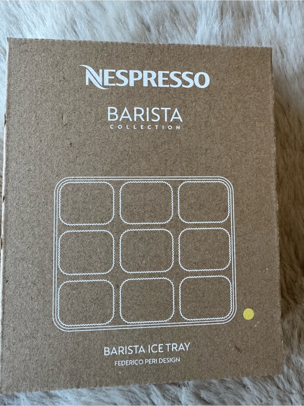 Nespresso Barista Silicone Ice Tray in Bright Yellow - Picture 5 of 6